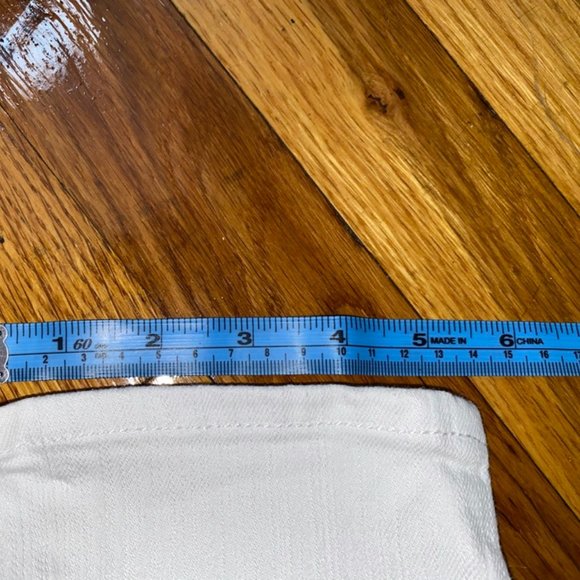 LAST CHANCE - B by Bullhead Super Skinny white jeans 1 - Picture 9 of 10